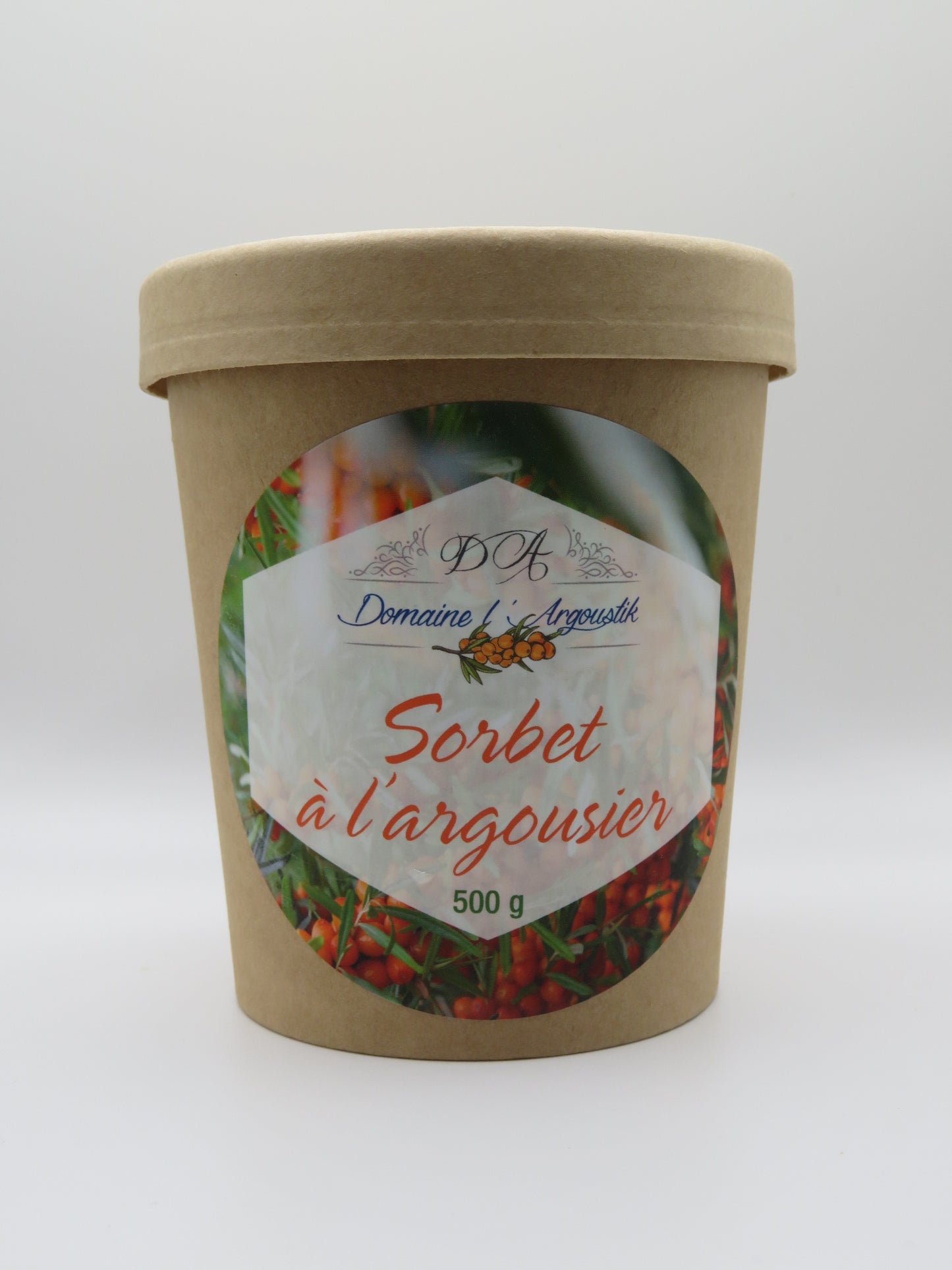 Sorbet à l'argousier