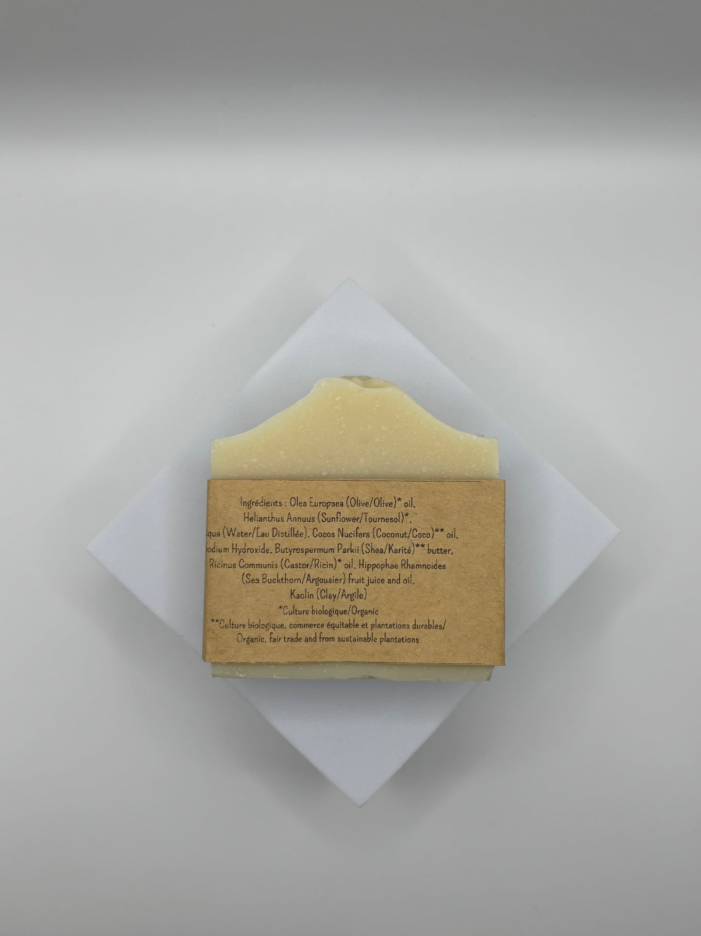 Savon à l'argousier