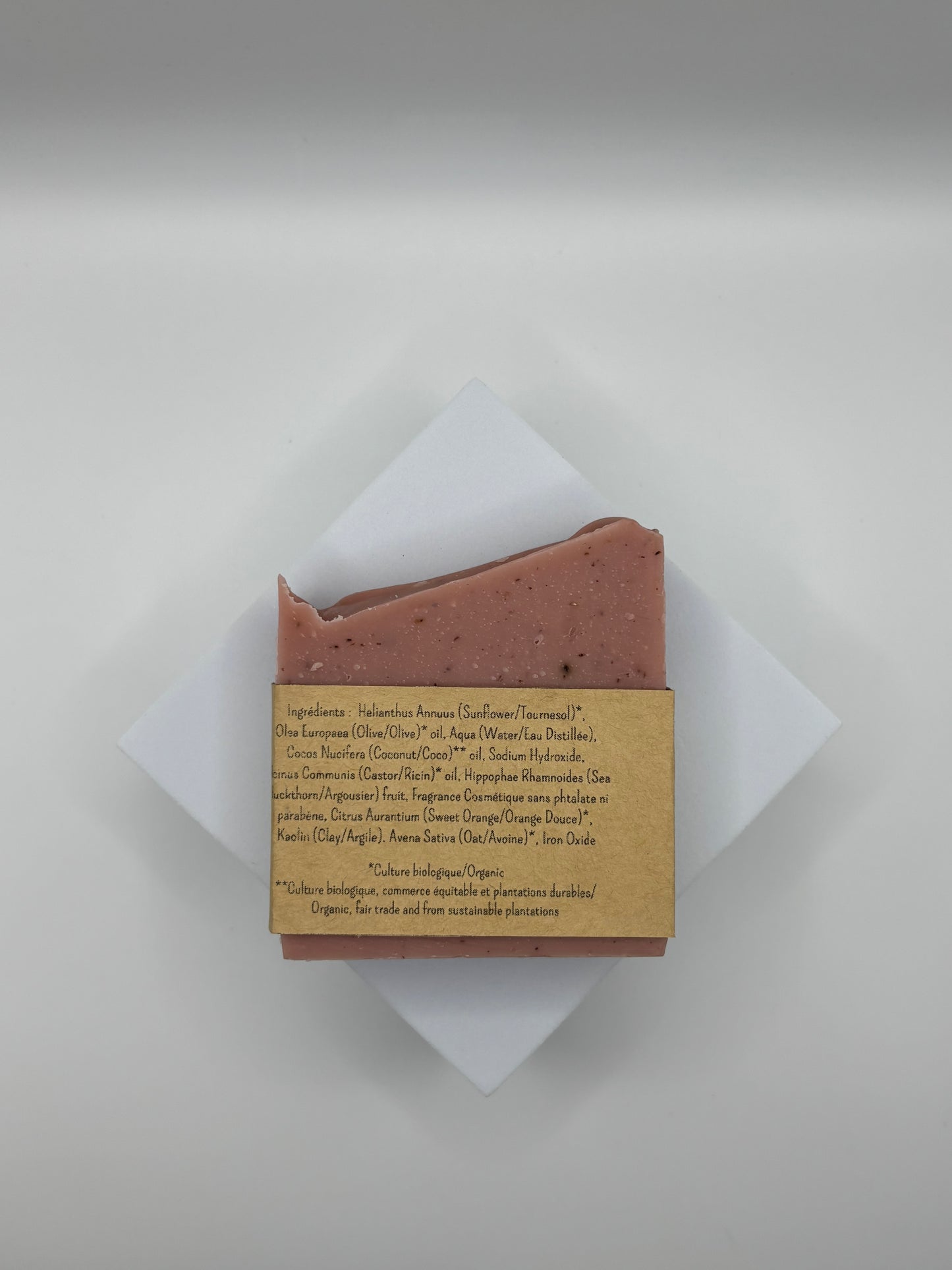 Savon exfoliant à l’argousier