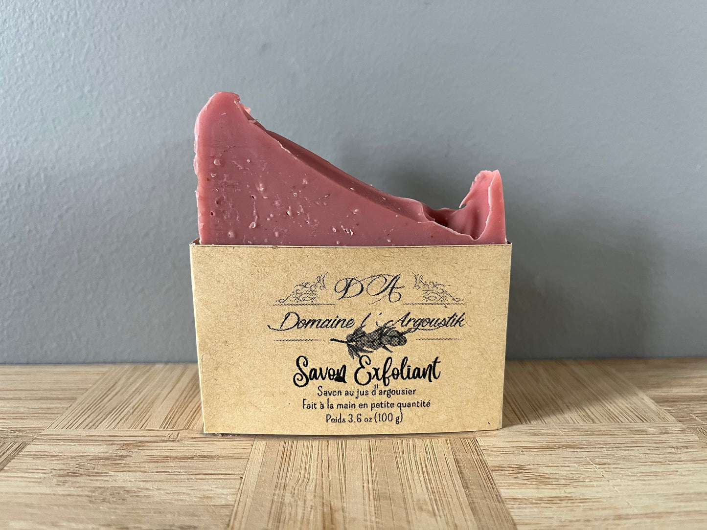 Savon exfoliant à l’argousier