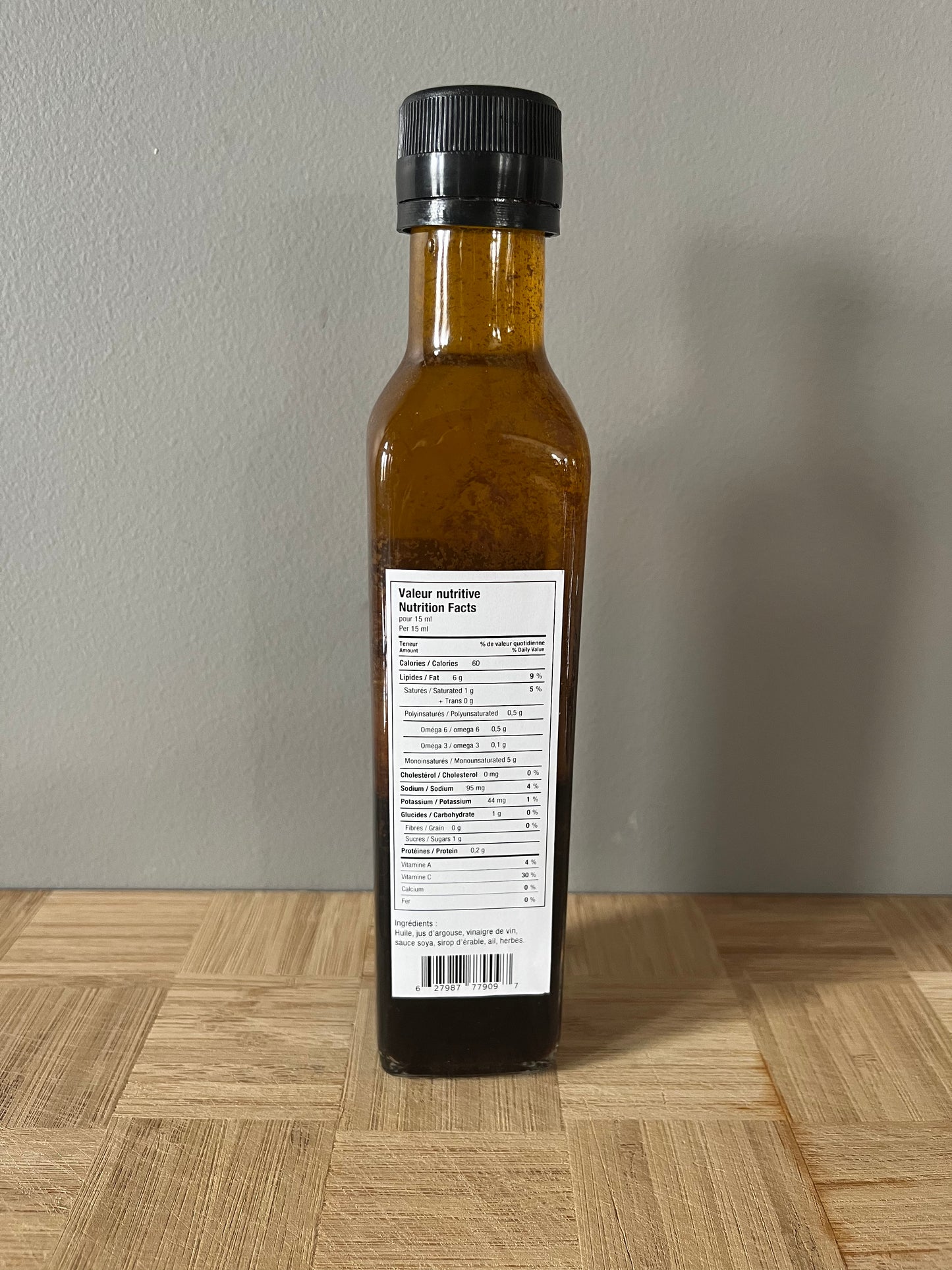 Vinaigrette à l'argousier