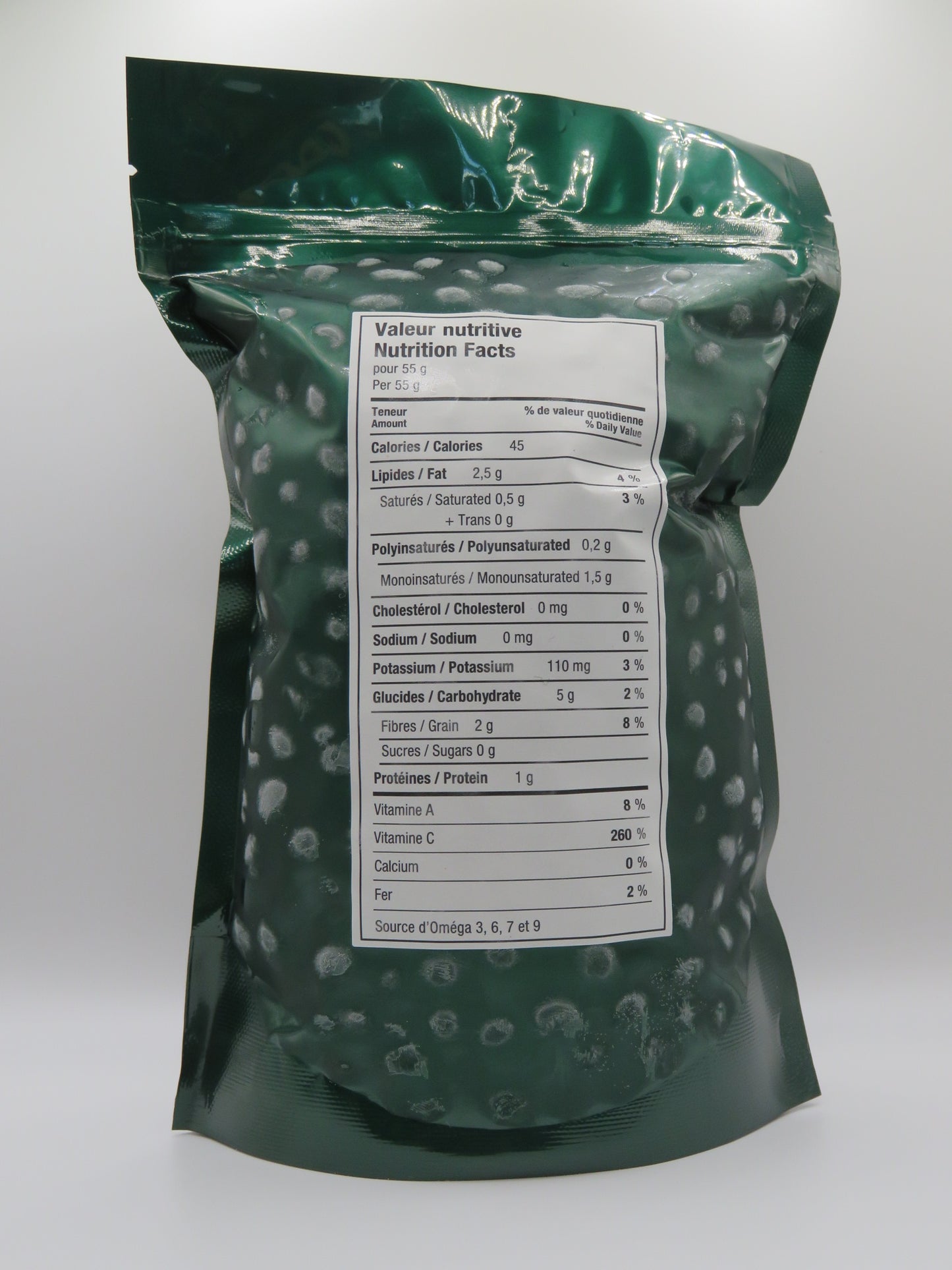 Baies d'argousier congelées