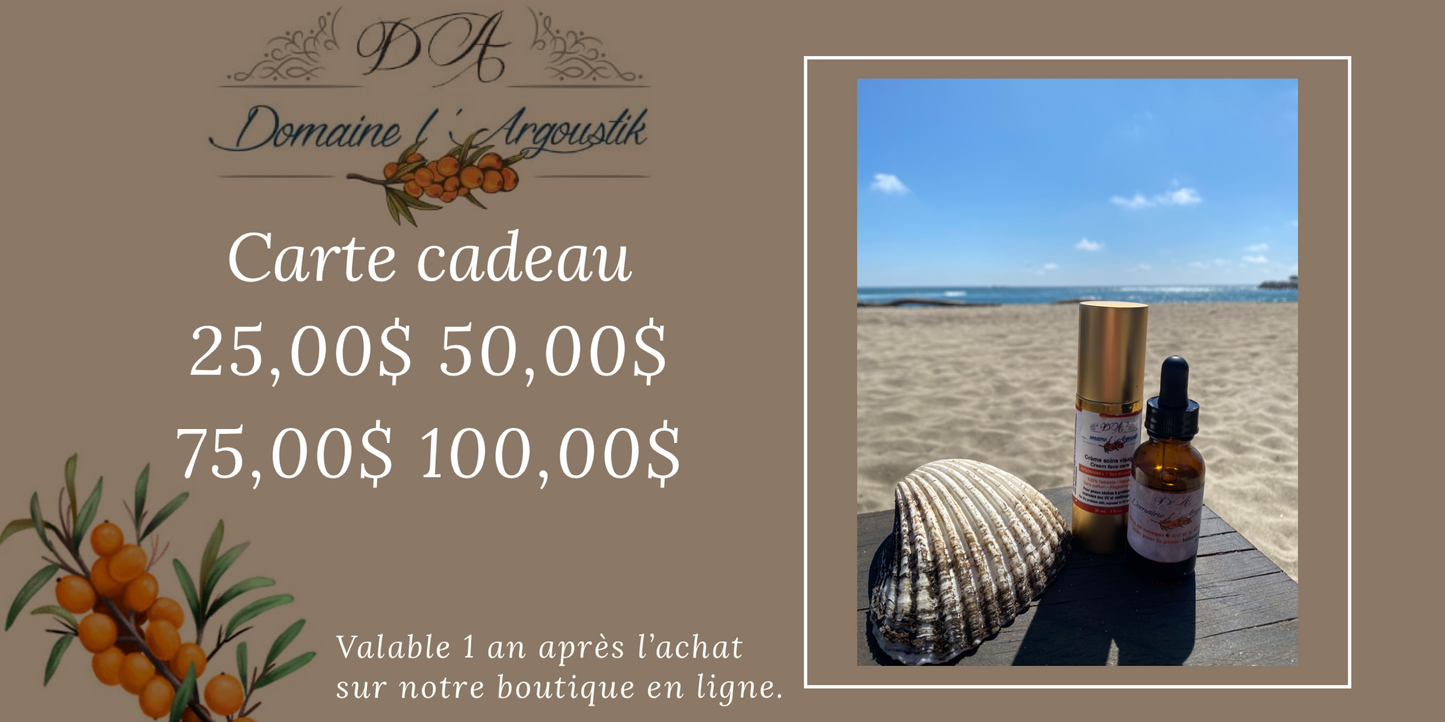 Certificat cadeaux