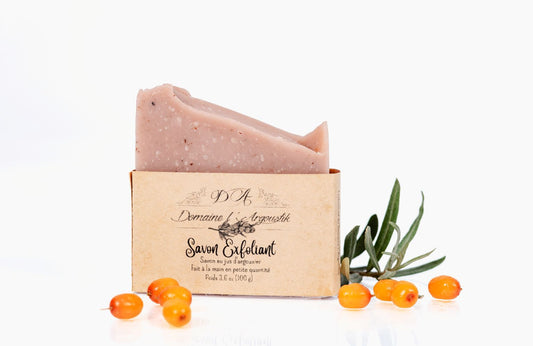 Savon exfoliant à l’argousier
