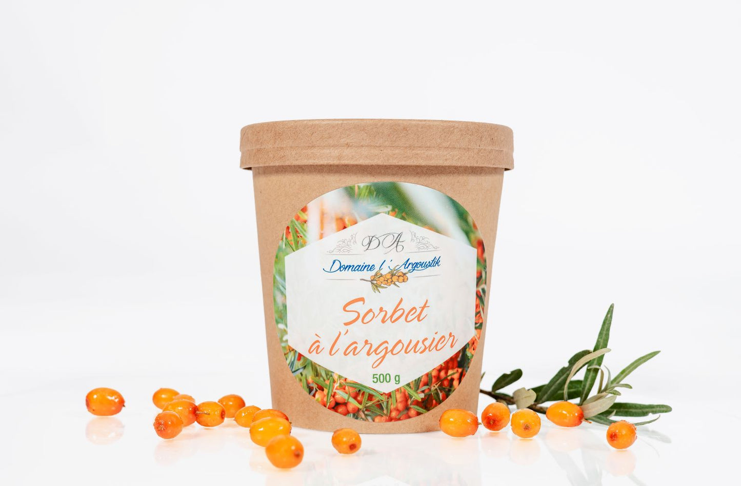 Sorbet à l'argousier